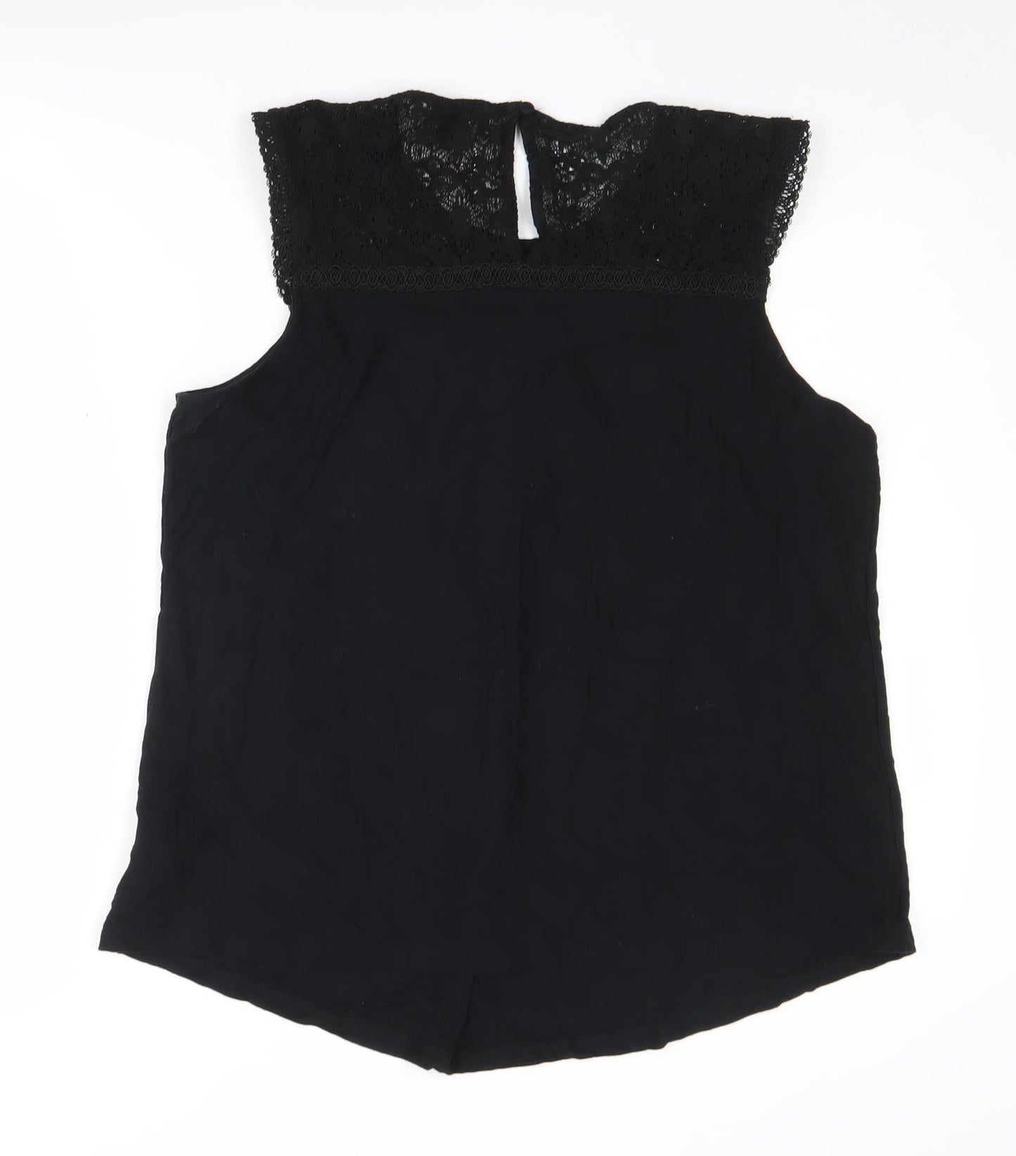 Next Women’s Black Maternity Lace Blouse Size 14