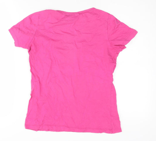 Peter Storm Women's Pink Floral T-Shirt Size 10 Casual