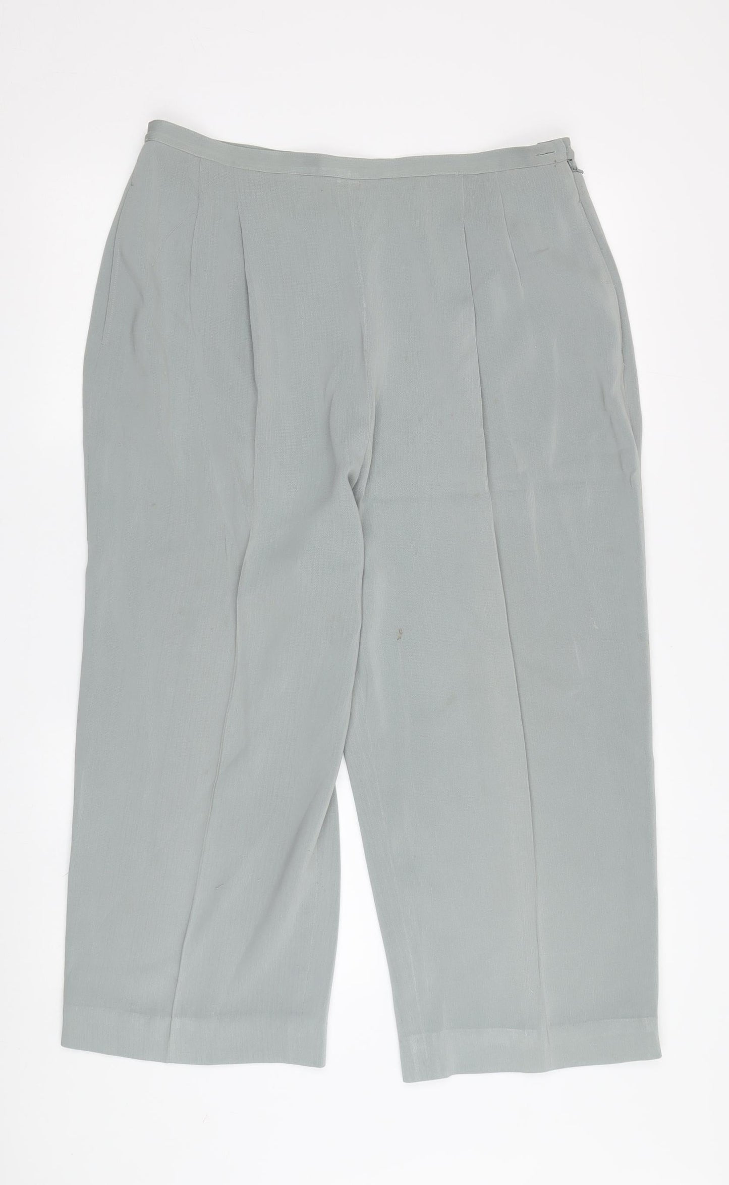 Windsmoor Women's Ivory Trousers Size 16 Pleated