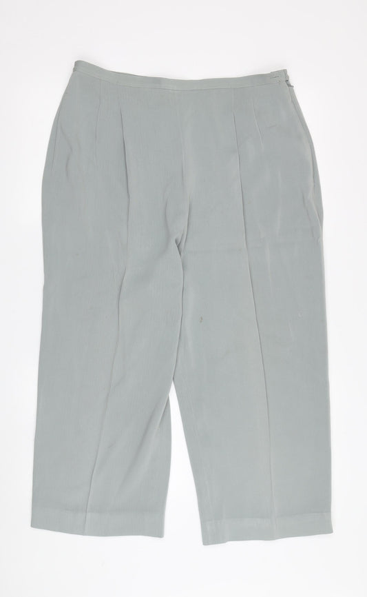 Windsmoor Women's Ivory Trousers Size 16 Pleated