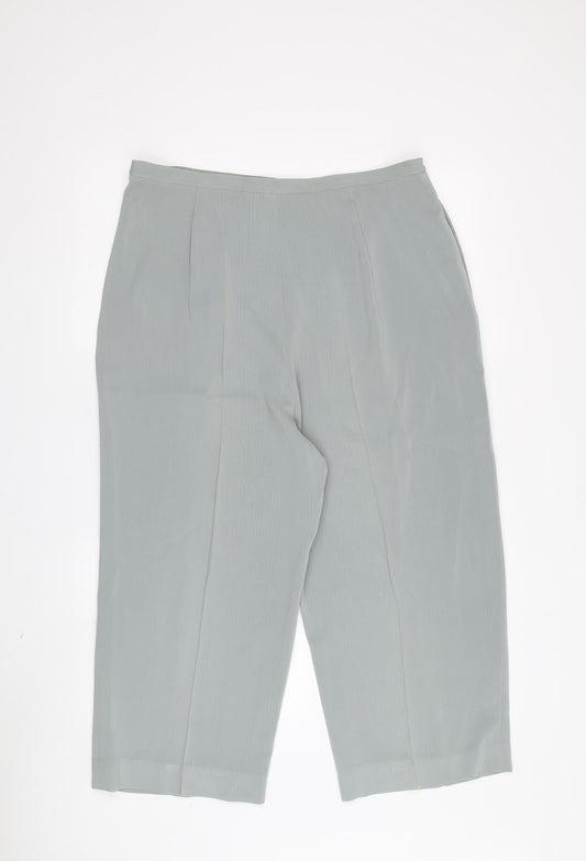 Windsmoor Women's Ivory Trousers Size 16 Pleated