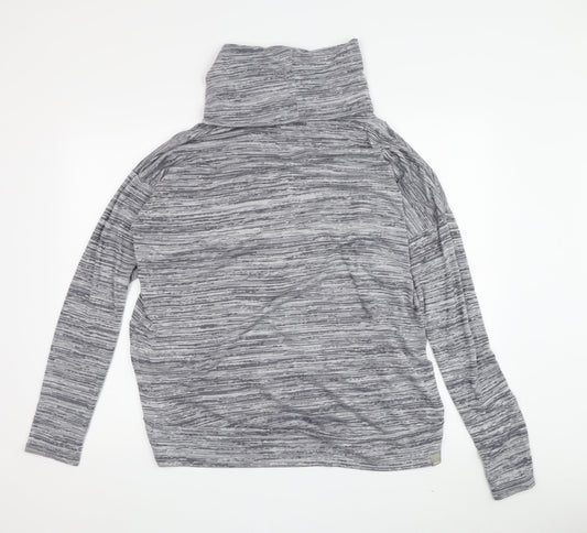 Bench Women's Grey Jersey Blouse M
