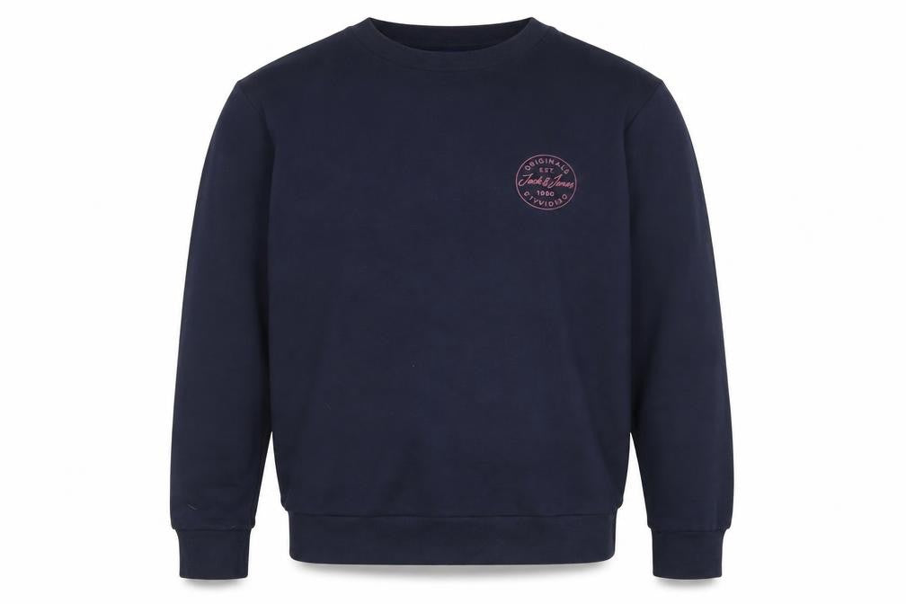 Mens UK S Regular JACK & JONES Blue Pullover Sweatshirt