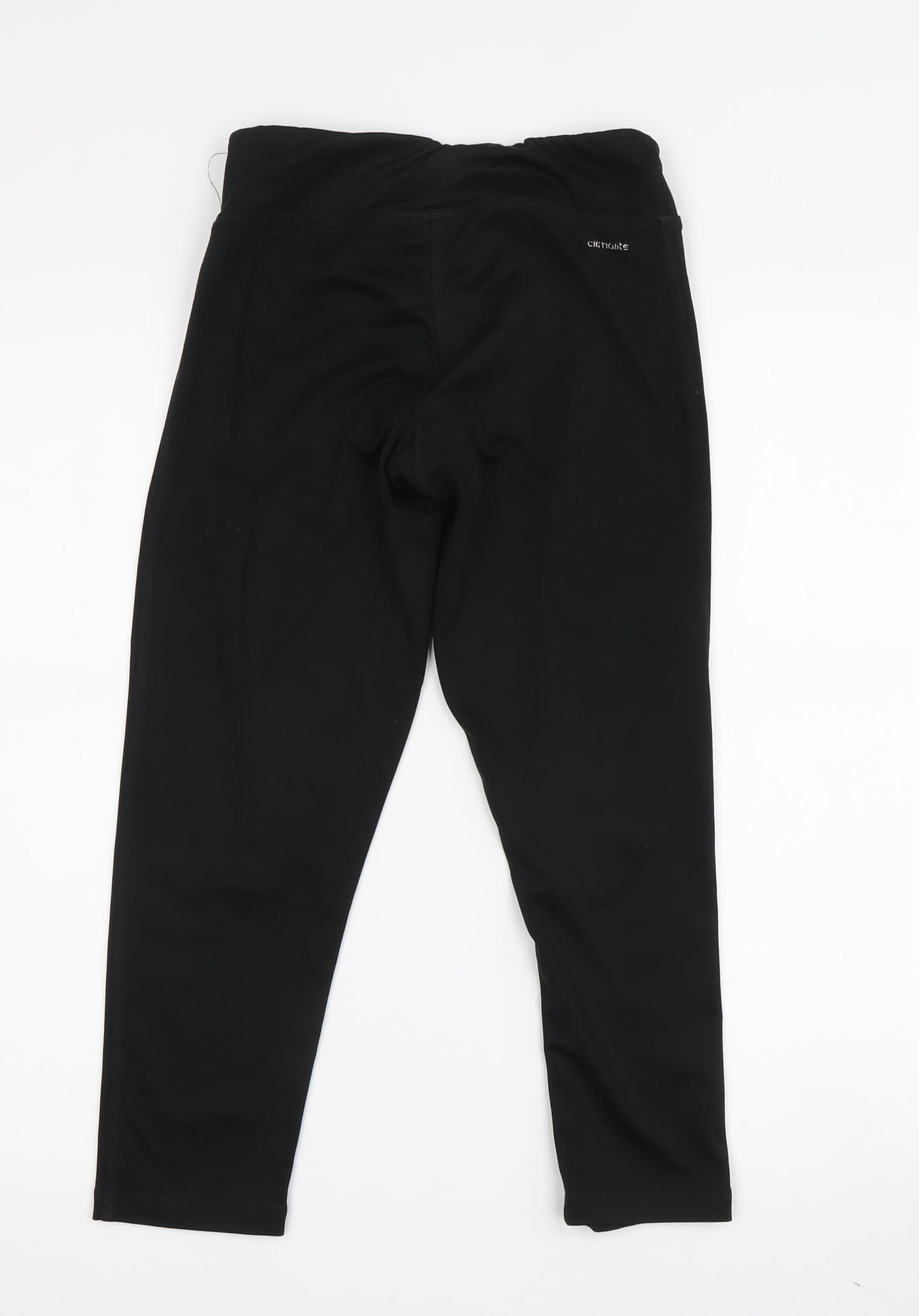 Adidas Women's Black Leggings M Elastic Waist Gym