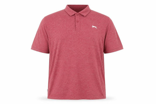 Slazenger Men's Red 2XL Polo Short Sleeve