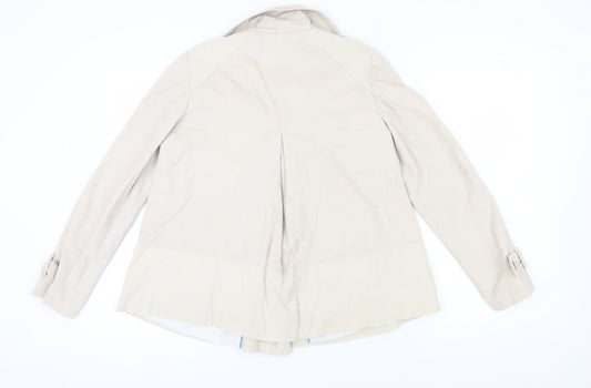 Next Women's Beige Pea Coat Size 14