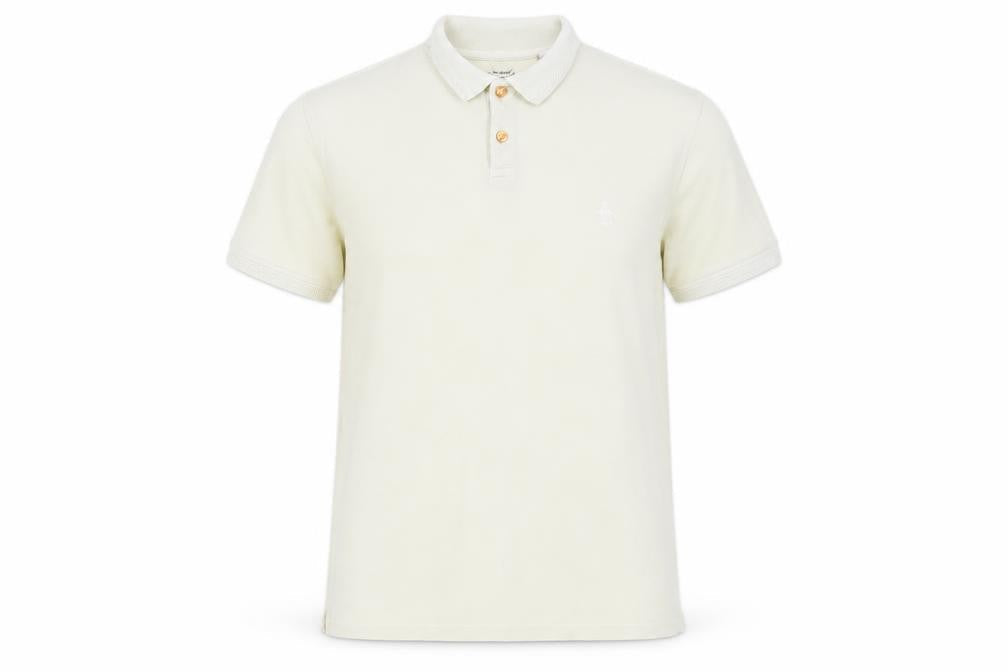 Original Penguin Beige Men's Polo, Size L