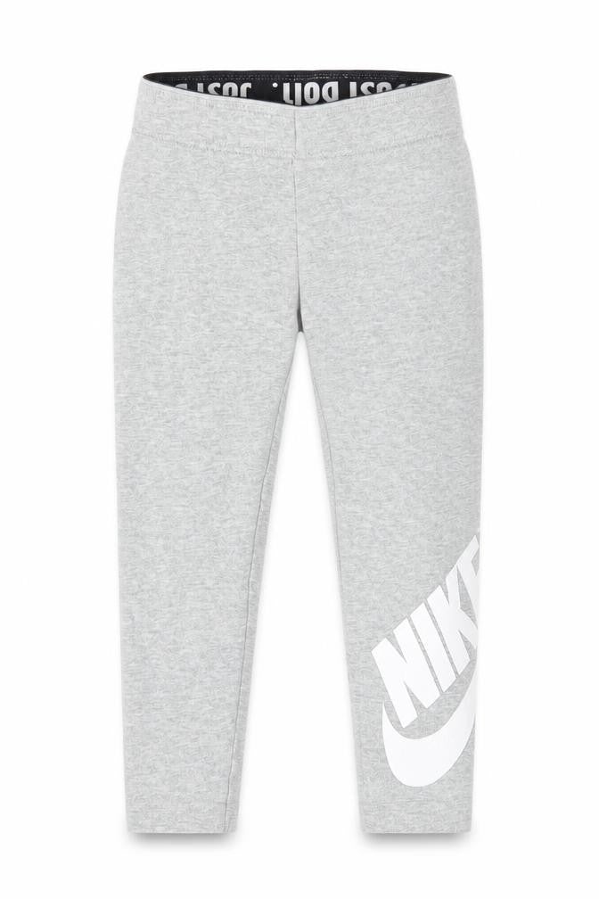Nike Girls Grey Ankle Leggings 4 Years - Casual Comfort