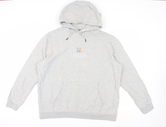 Joules Men's Grey XL Pullover Hoodie