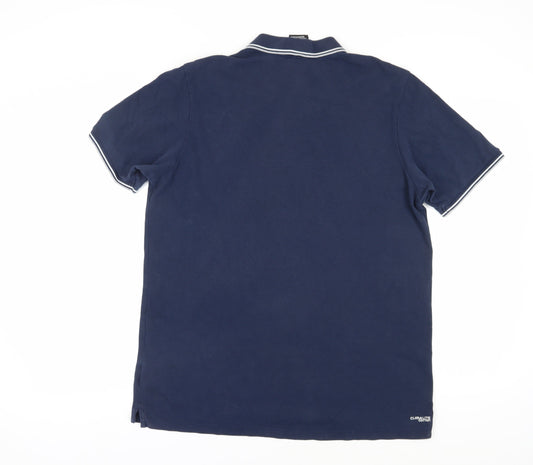 Adidas Men's Blue XL Performance Polo Shirt