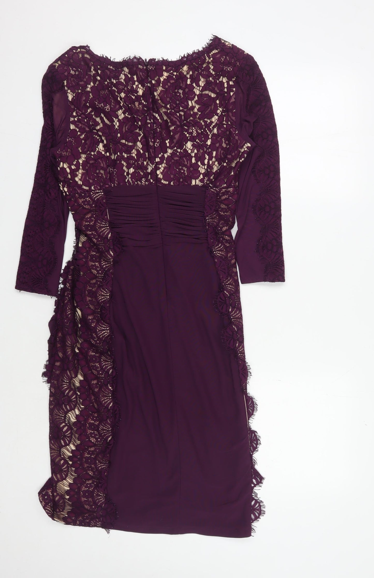 Phase Eight Women's Purple Lace Dress Size 12