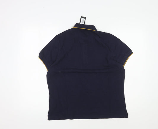 Jeff Banks Men's Blue Polo Shirt M - Cyclist's Pick