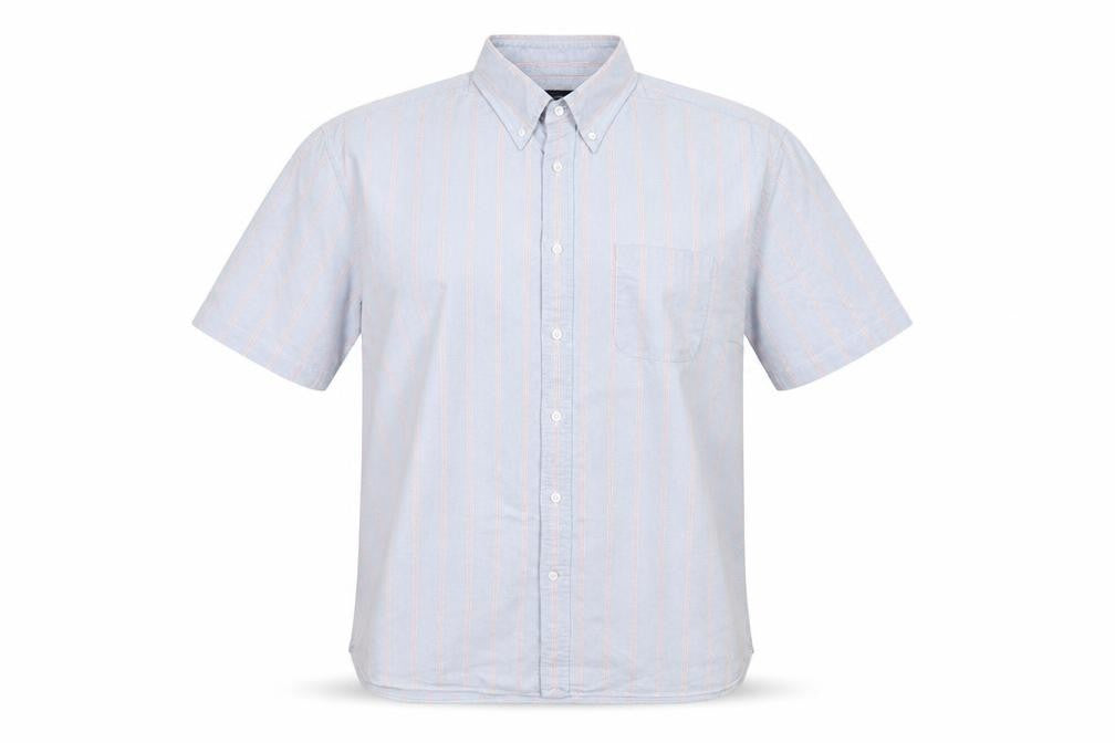 Lands' End Men's XL Multicoloured Striped Shirt