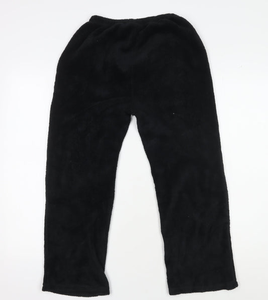 DKNY Unisex Black Polyester Pyjama Pants 10-12