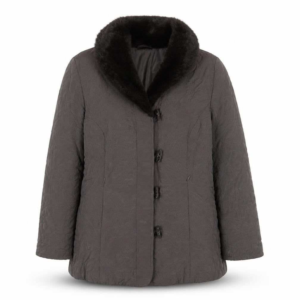Eastex Women's Brown Overcoat Jacket, Size 12, Winter