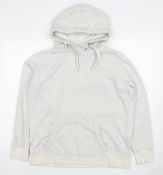 Fat Face Women’s Grey Pullover Hoodie Size 14