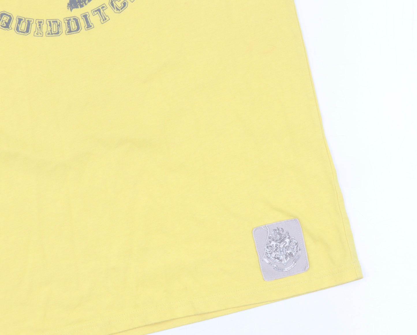 Harry Potter Yellow S T-Shirt Men Quidditch Wizardry