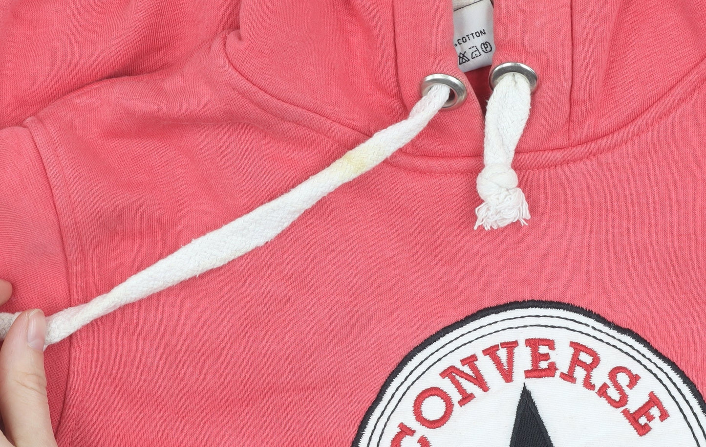 Converse Unisex Pink S Pullover Hoodie