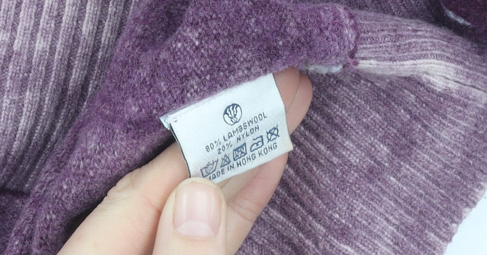 Fat Face Women's Purple 2XL Pullover Jumper