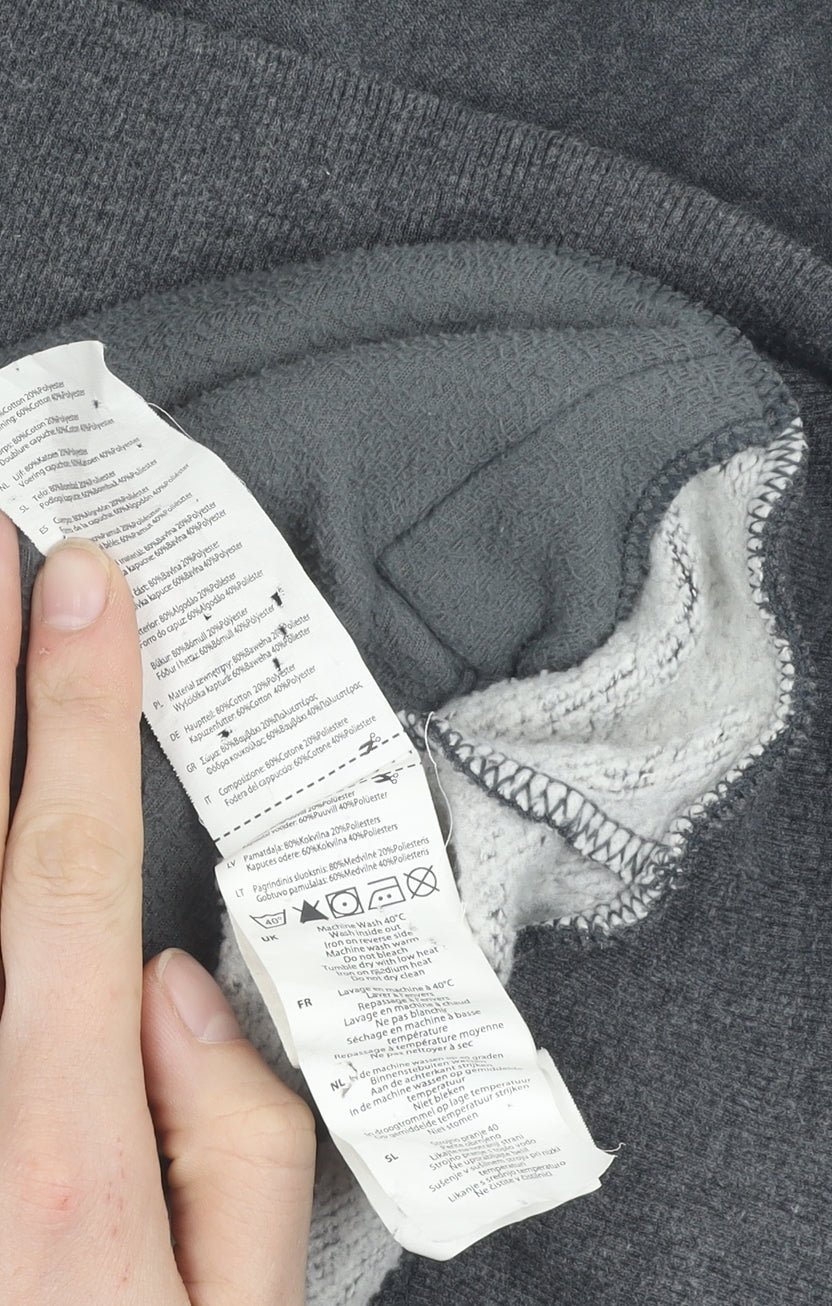 Firetrap Men's Grey Full Zip Hoodie Size S