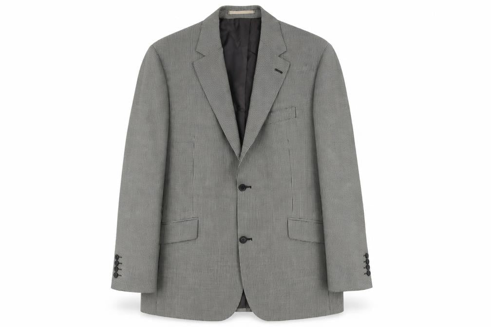 Mens 40 Chest Regular Daniel Hechter Grey Two-Button Blazer