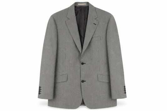 Mens 40 Chest Regular Daniel Hechter Grey Two-Button Blazer
