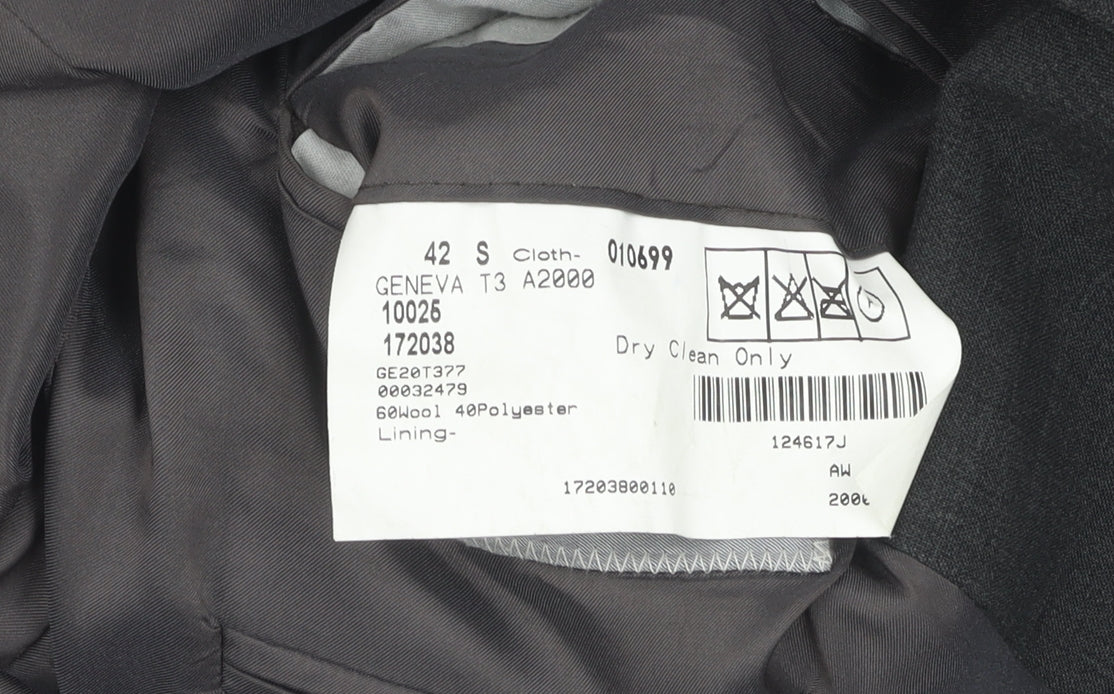 Magee Men's Grey Blazer 42S Formal Jacket