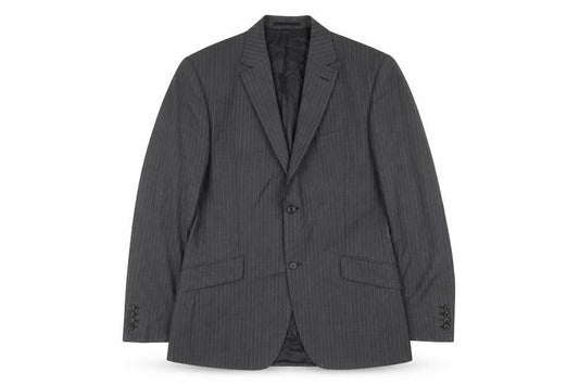 Mens 42 Chest Regular Austin Reed Grey Two-Button Blazer