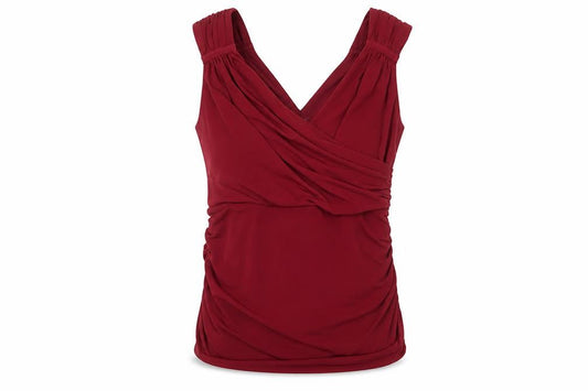 Womens UK Size M Alexon Red Polyester Blend Blouse