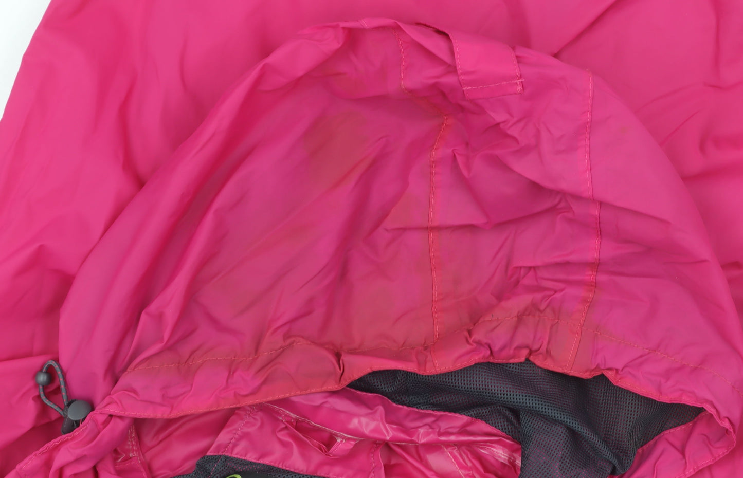 Trespass Women's Pink Waterproof Hooded Rain Jacket 2XS