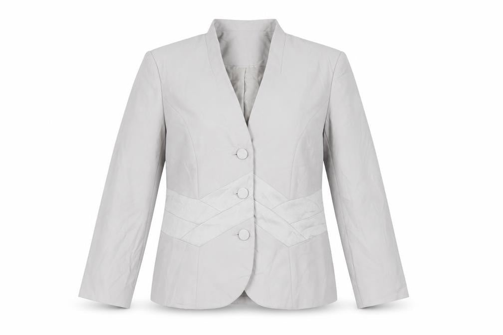 Eastex Women's Grey Suit Jacket Size 12 Regular