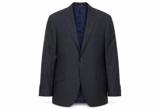 Mens 44 Chest Regular Austin Reed Grey Two-Button Blazer
