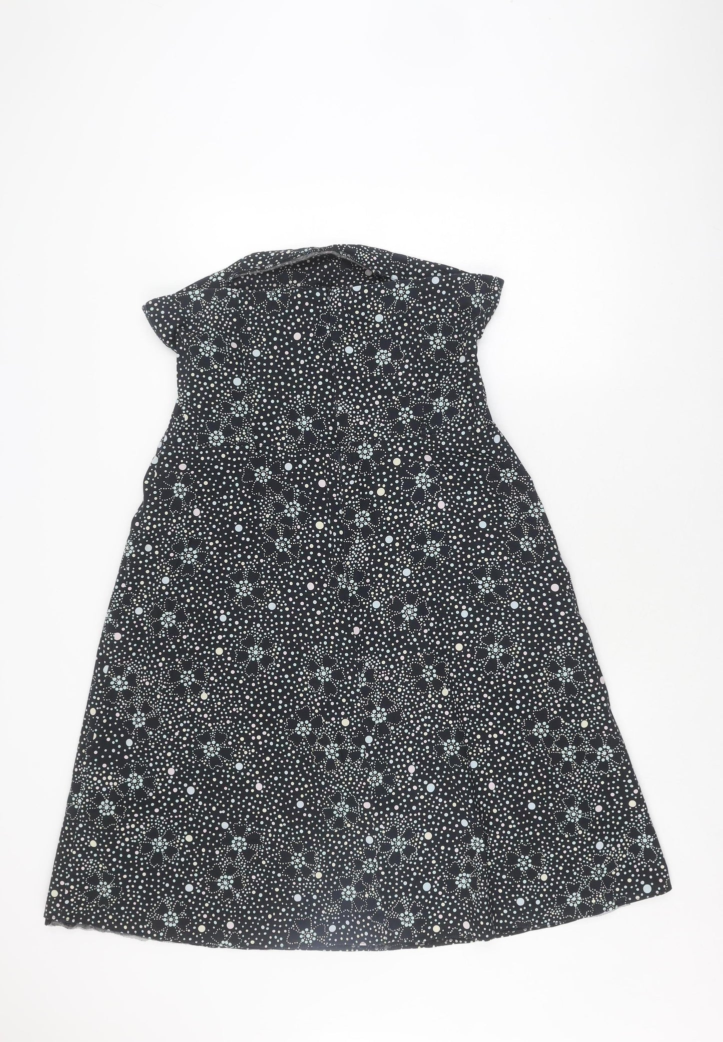 Designers at Debenhams Women's Black Polka Dot Dress Size 18