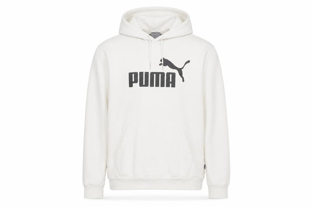 Mens UK M Regular PUMA White Pullover Hoodie