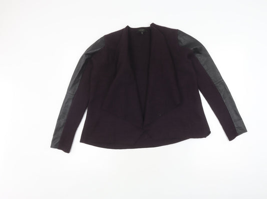 Ted Baker Women's Purple Wool Cardigan Size 6