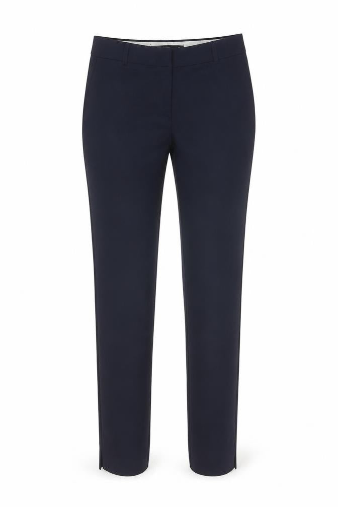 Front view of Cortelle Women's Blue Straight Trousers, size 10