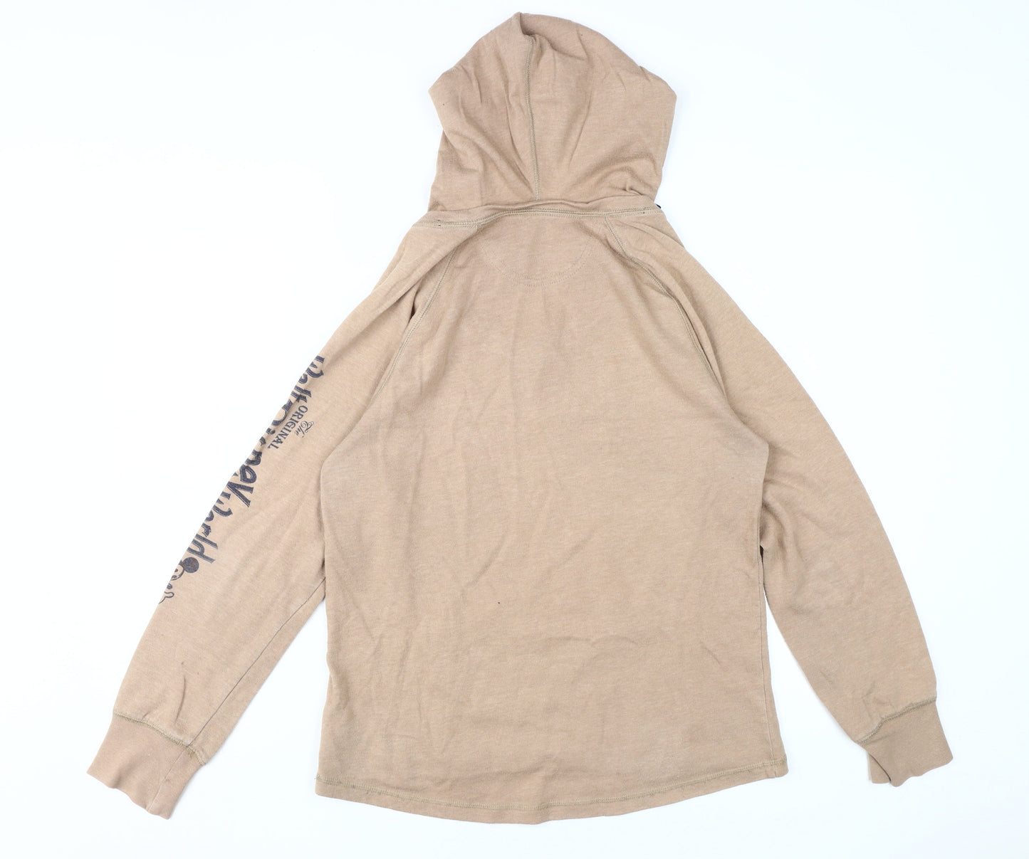Disney Beige Pullover Hoodie, Unisex, Size 12