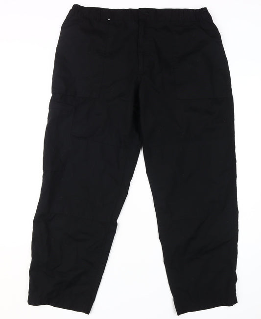 Regatta Men's Black Cargo Trousers L