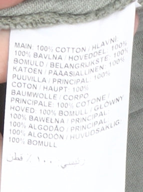 Ragged Women's Green Cargo Jeans, Size UK 0, New