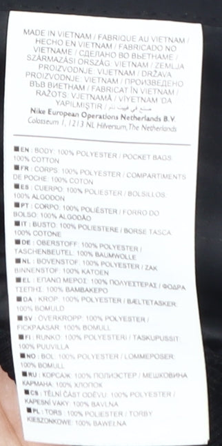 Nike Women's Black Jogger Trousers Size M