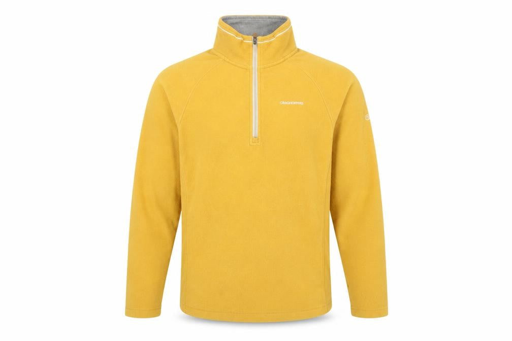 Mens UK S Regular Craghoppers Yellow Pullover Sweatshirt
