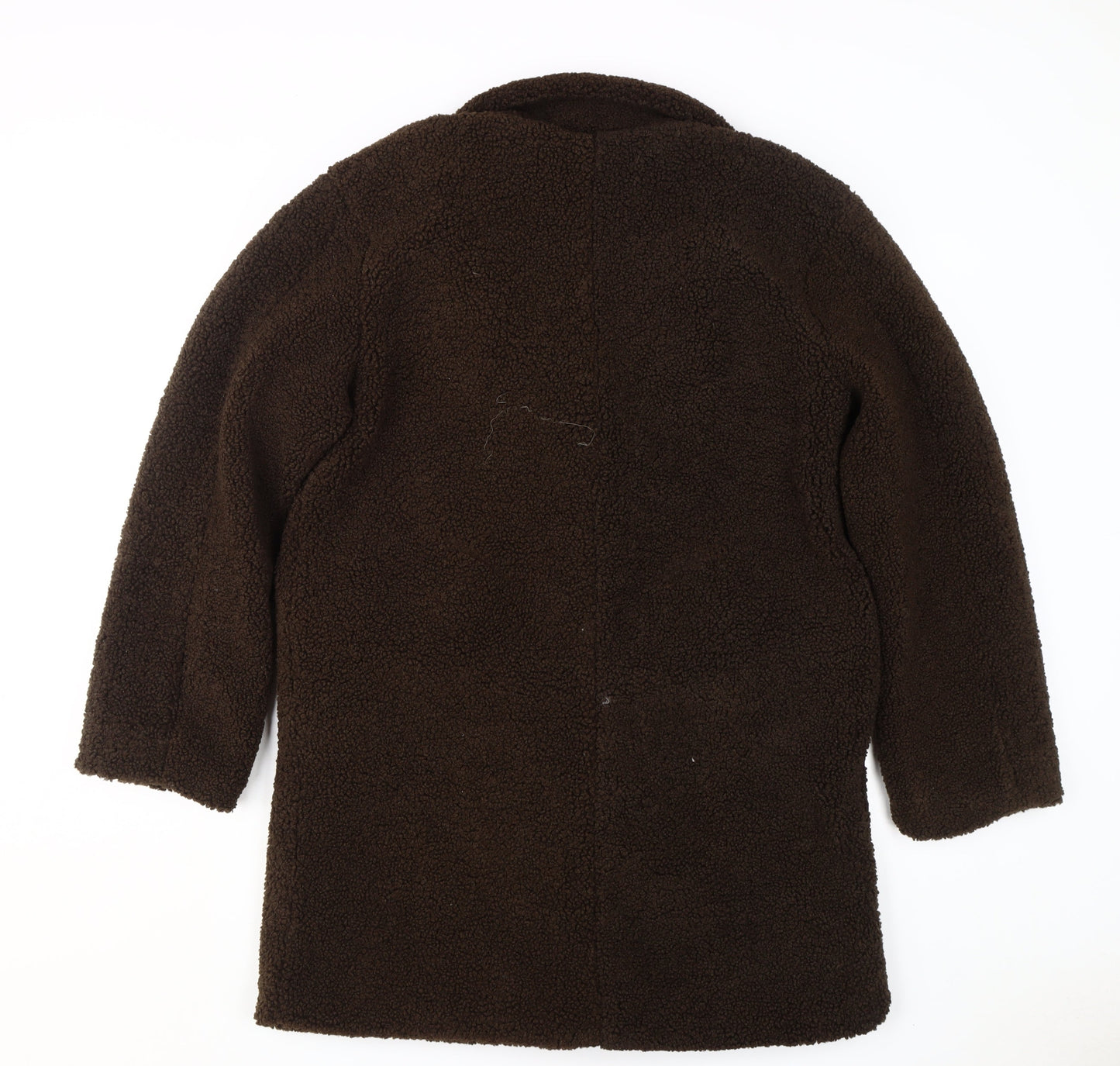 Brave Soul Women's Brown Overcoat, M, Classic, Lined