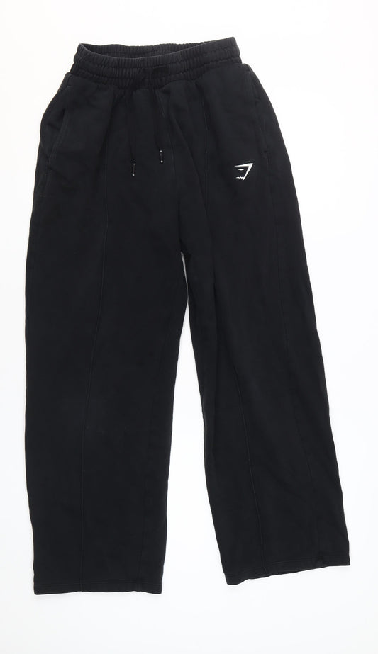 Gymshark Women's Black Joggers XS Elastic Waist