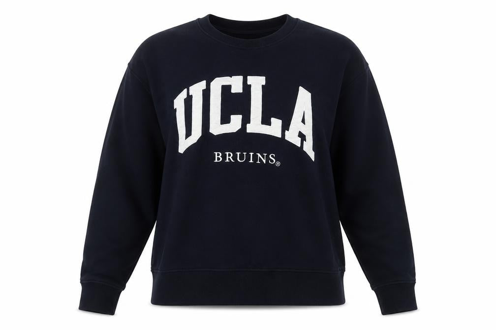 H&M Unisex Adults Black UCLA Pullover Sweatshirt M