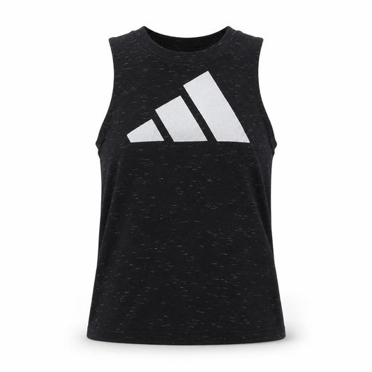 Unisex Adultss UK Size S adidas Black Polyester Blend Tank