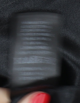 Alexon Women's Black Wool Overcoat Size 10 Classic