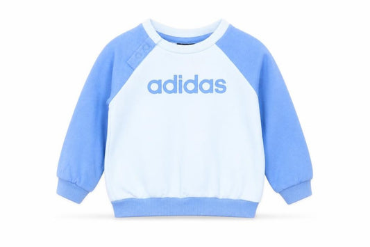 Adidas Unisex Baby Blue Pullover Top 3-6 Months