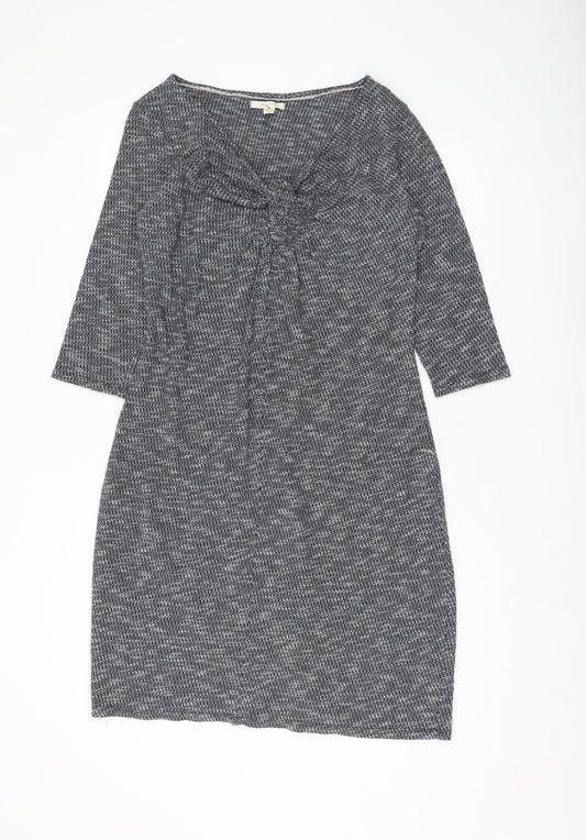 White Stuff Womens Grey Shift Dress Size 12