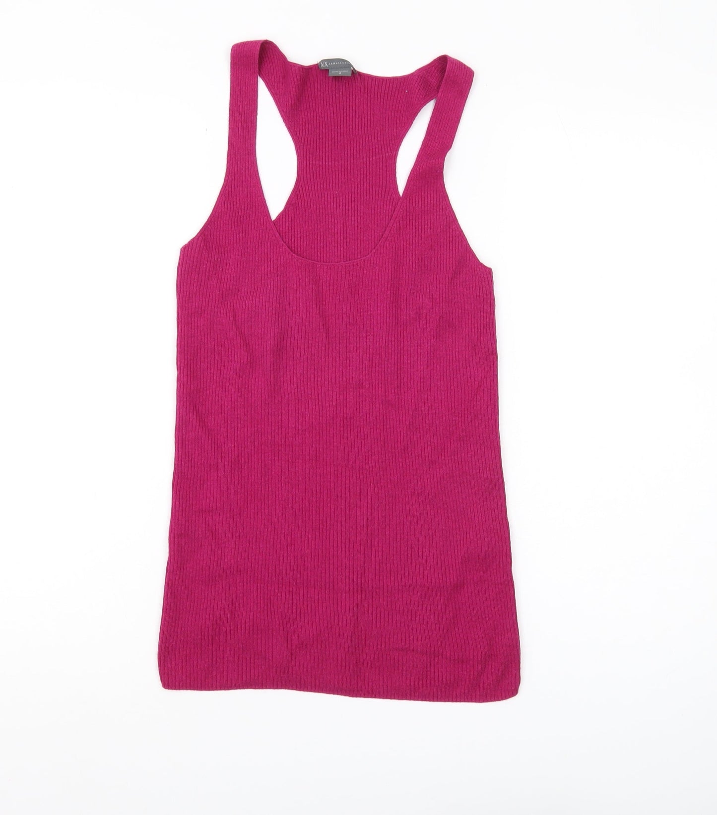 Armani Exchange Women's Red M Basic Tank Top