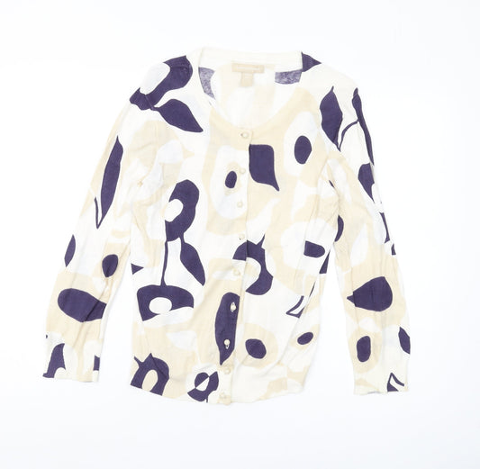 Banana Republic Womens Multicoloured Floral Cardigan M